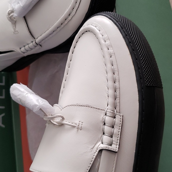 ATELJE 71 New COLE Leather Tassel Platform Flats Loafers Flatforms NIB Womens  7 - Picture 15 of 16